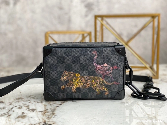 Official oldcobbler VUITTON TRUNK LOUIS SOFT MINI 0730